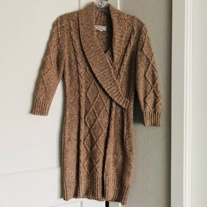 Pink Rose sweater dress